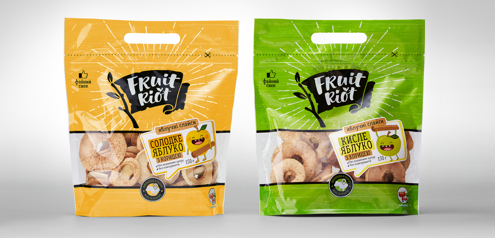 большая упаковка яблок Fruit Riot