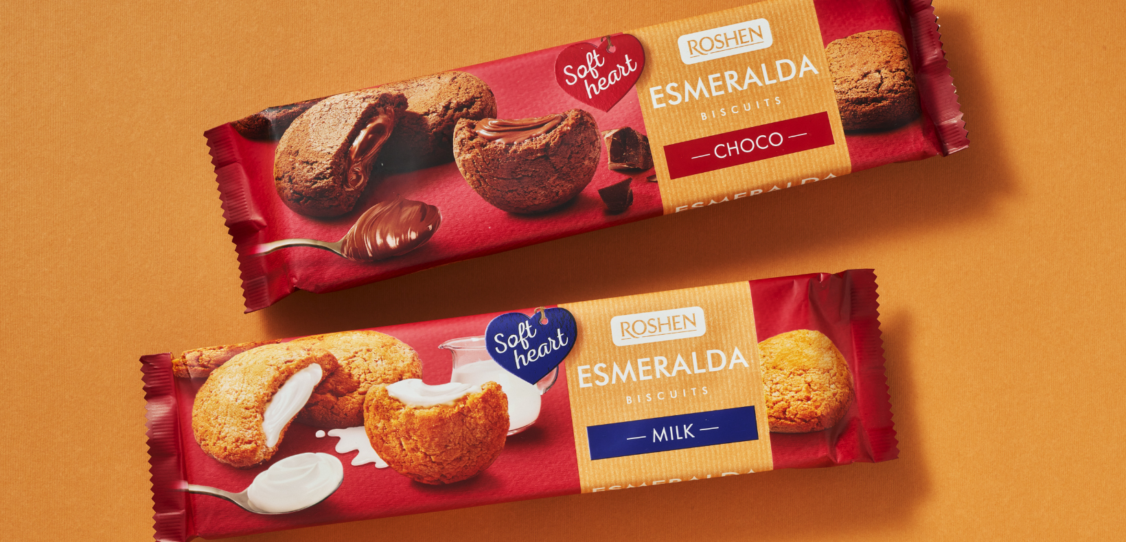 печень с мягкой начинкой Roshen "Esmeralda"