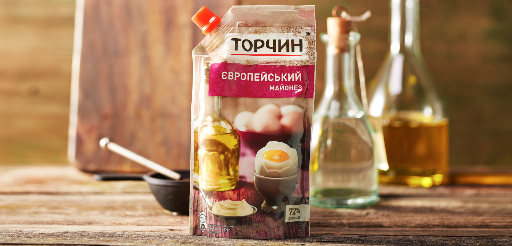 упаковка майонез "Торчин" европейский