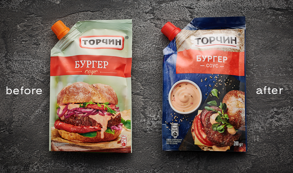 упаковка Торчин бургер соус