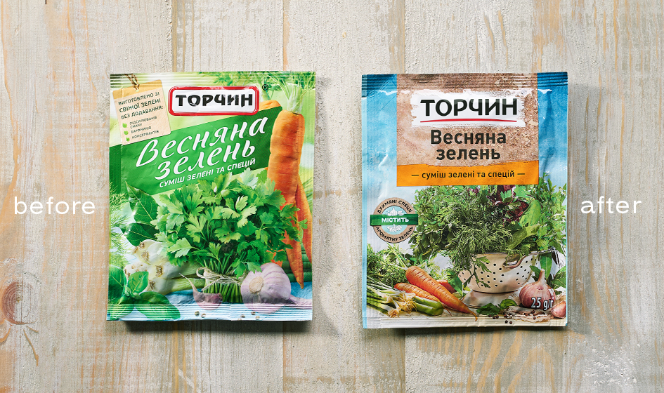 упаковка Торчин весення зелень
