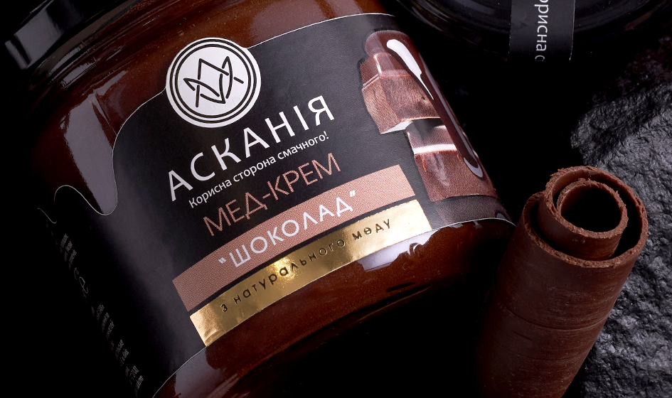 упаковка крем-меда Ascania шоколад