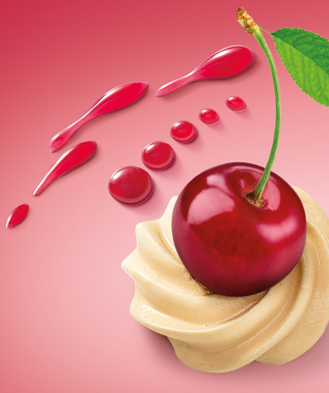 продуктовое демо вишня Roshen бисквиты