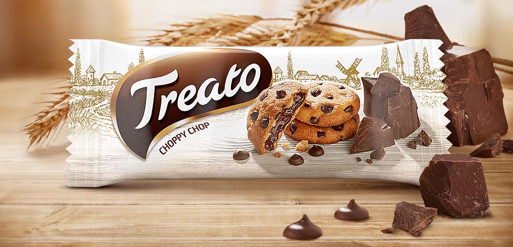 упаковка Treato печенье